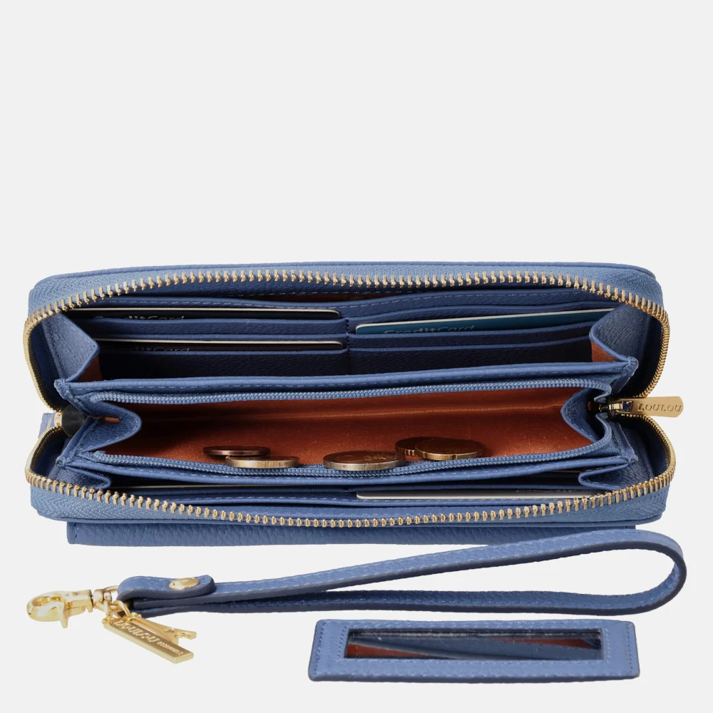 Loulou Essentiels SLB portemonnee hortensia bij Duifhuizen