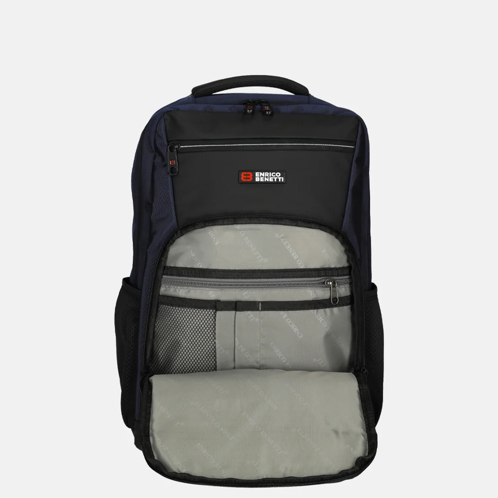Enrico Benetti  Zürich laptoprugzak 15 inch blauw bij Duifhuizen