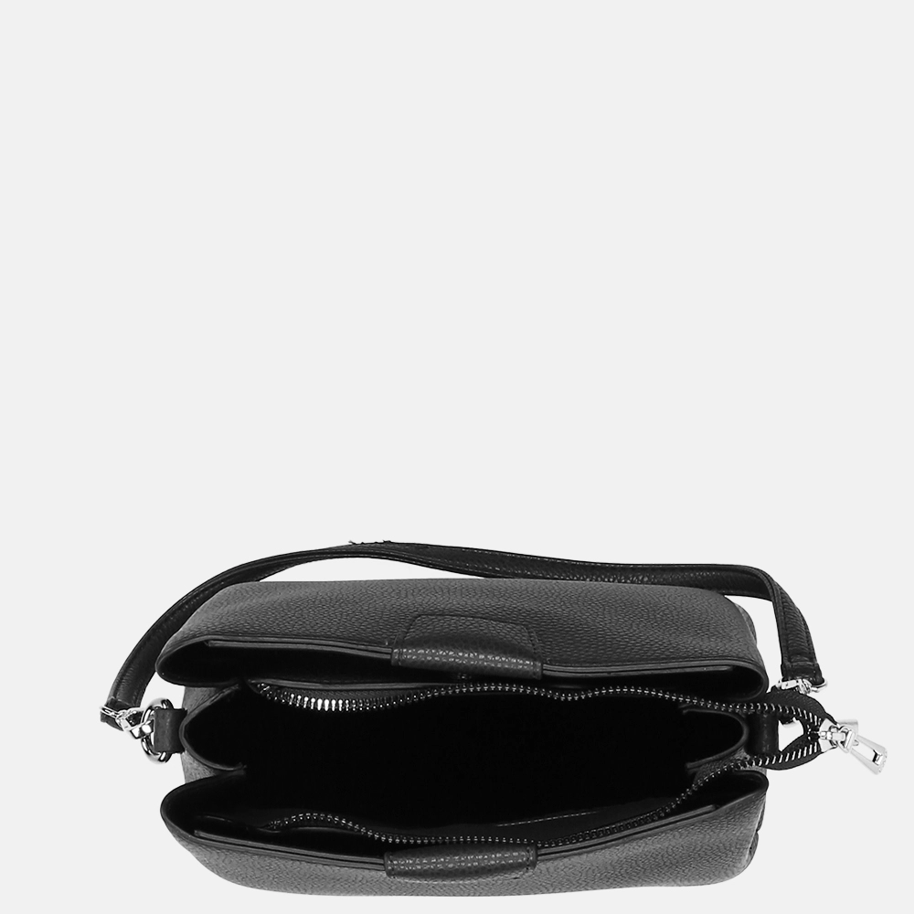 Flora & Co crossbody tas black bij Duifhuizen