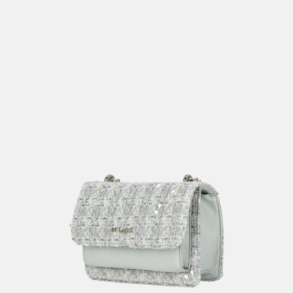 Bulaggi Carly crossover crossbody tas zilver bij Duifhuizen