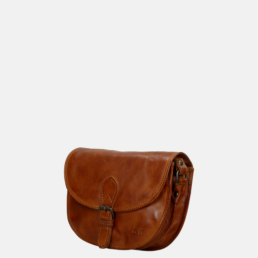 Bear Design Gigi crossbody tas cognac bij Duifhuizen