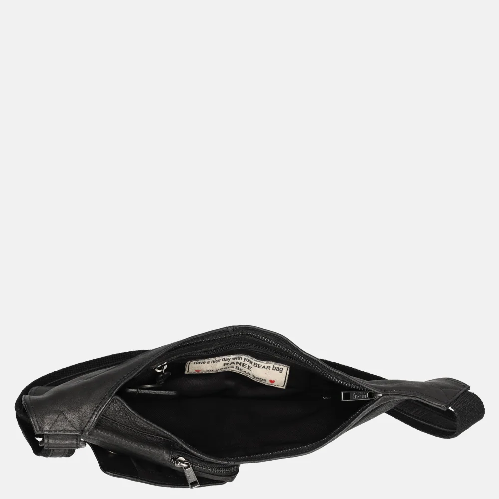 Bear Design Han crossbody tas black bij Duifhuizen