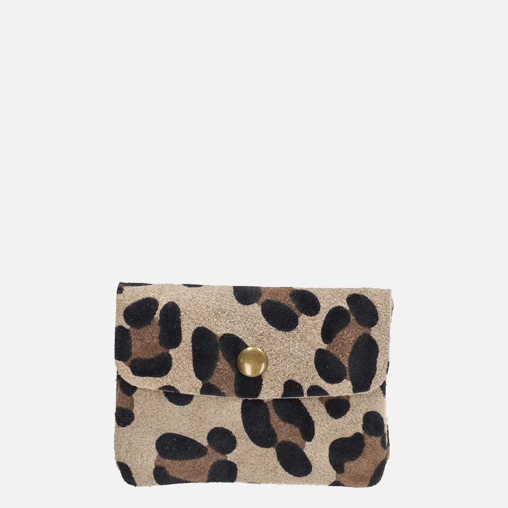 Charm London portemonnee leopard groot bij Duifhuizen