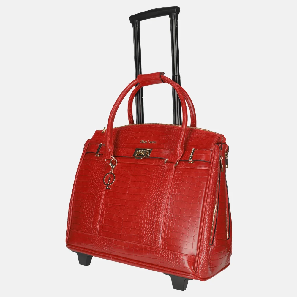 Olivia Lauren business trolley rood bij Duifhuizen