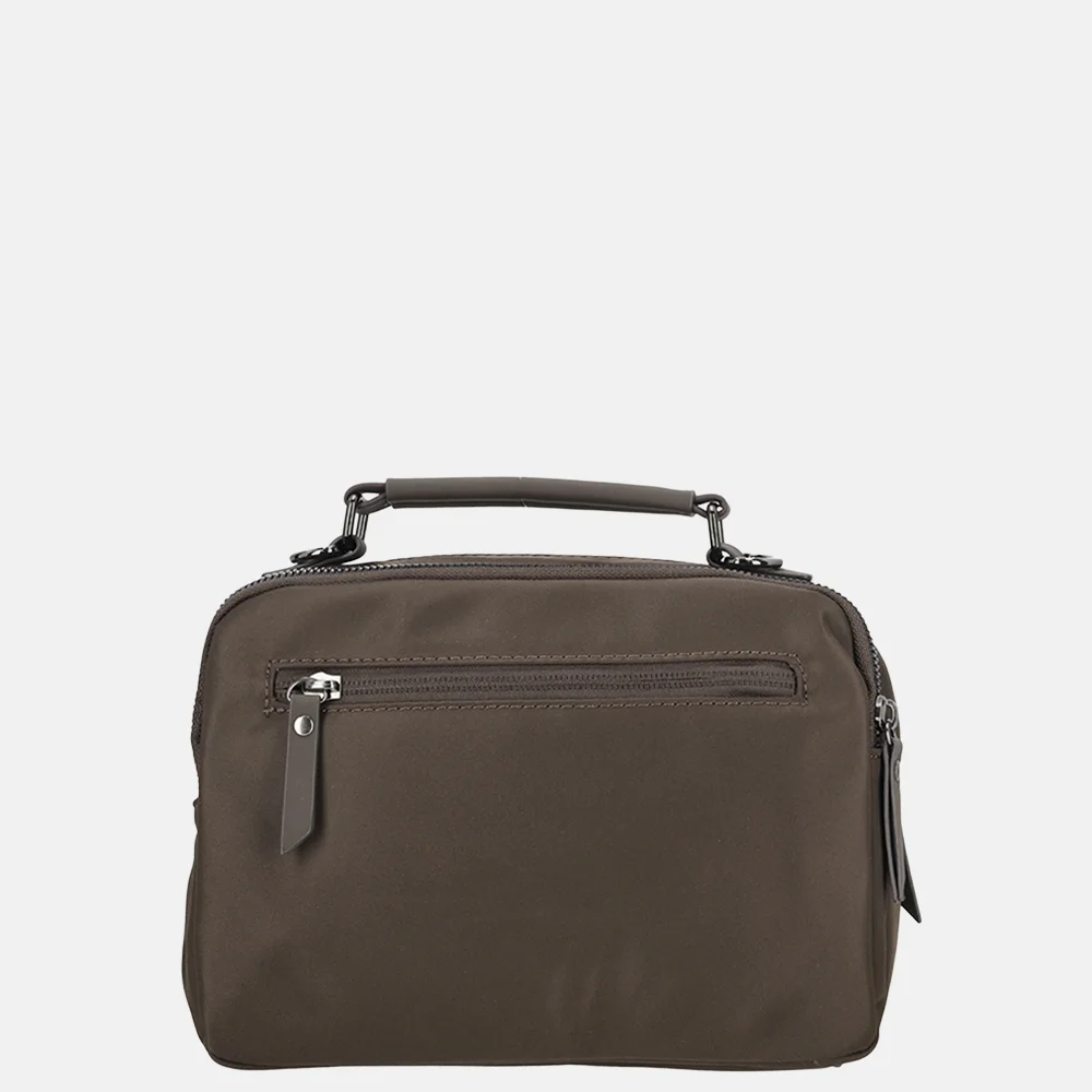 Enrico Benetti Caroline crossbody 3rits donkerbruin bij Duifhuizen