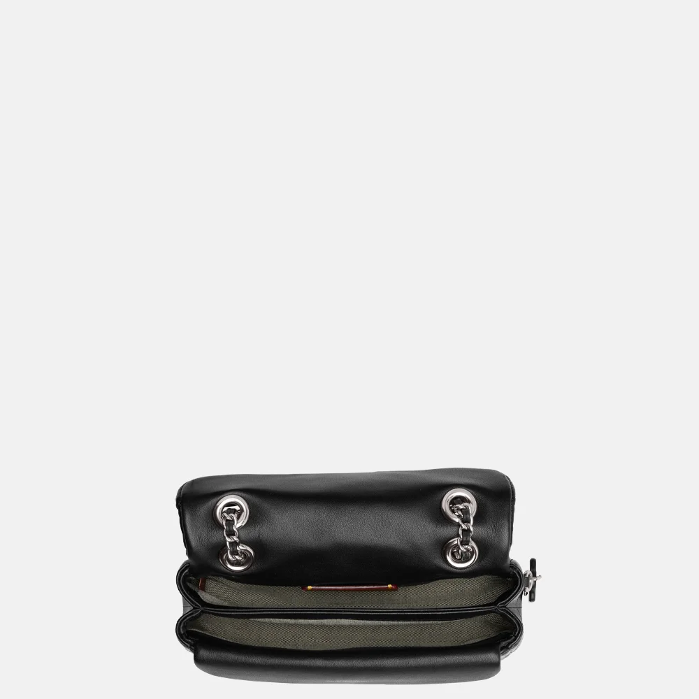 Coach Tabby Quilted crossbody tas 20' black bij Duifhuizen