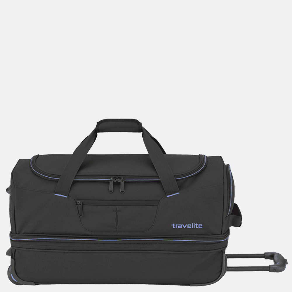 Travelite Basics reistas 55 cm black/blue bij Duifhuizen