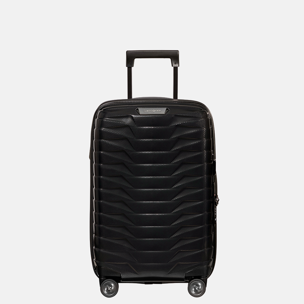 Samsonite Proxis expandable handbagage koffer 55 cm black bij Duifhuizen