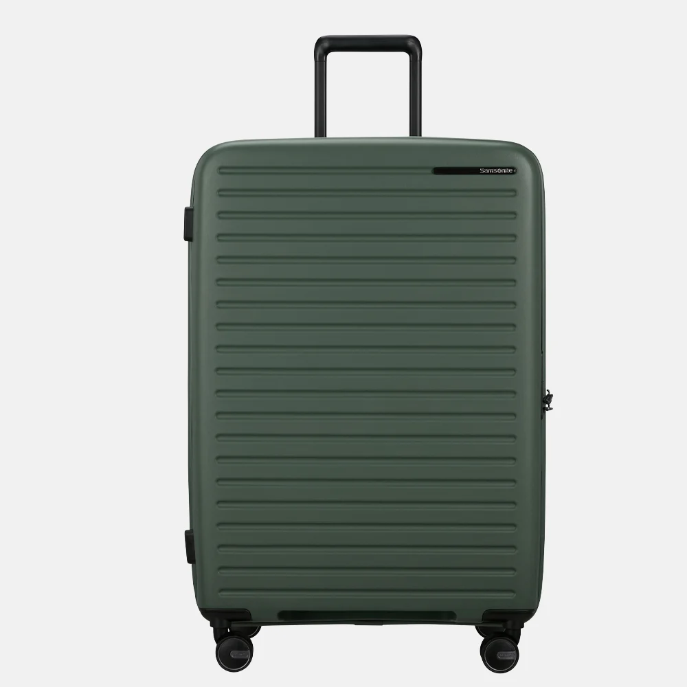 Samsonite RestackD reiskoffer 75 cm uitbreidbaar sage