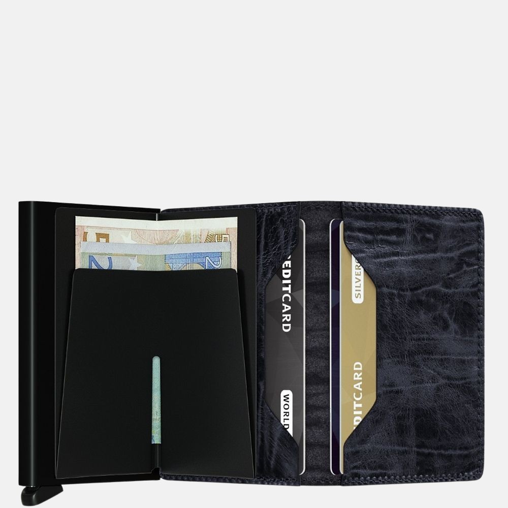 Secrid Slimwallet Dutch Martin pasjeshouder night blue bij Duifhuizen