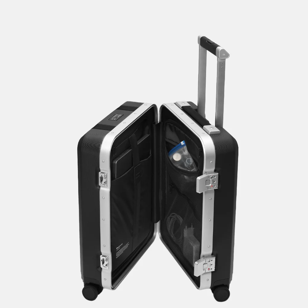 DB Journey Klemslot Ramverk Pro Carry-on handbagage koffer 55 cm Silver bij Duifhuizen