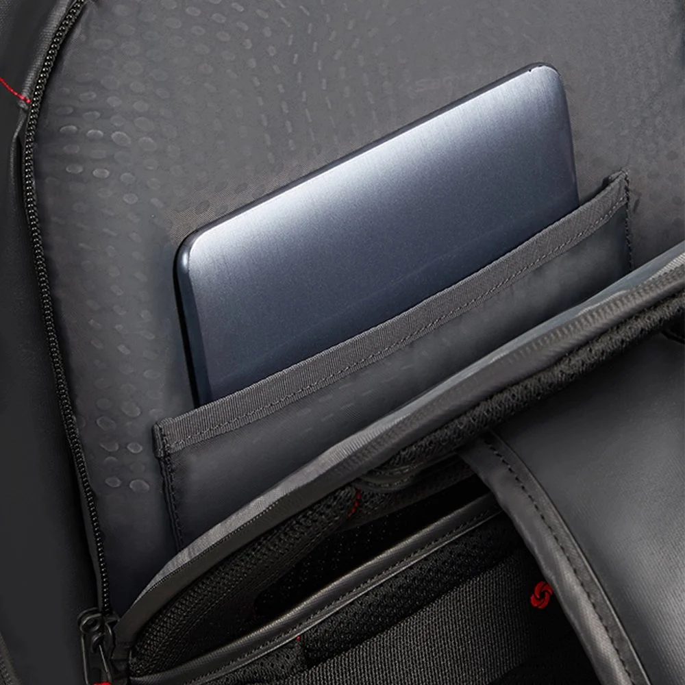 Samsonite Urban USB ecodiver rugzak M black bij Duifhuizen
