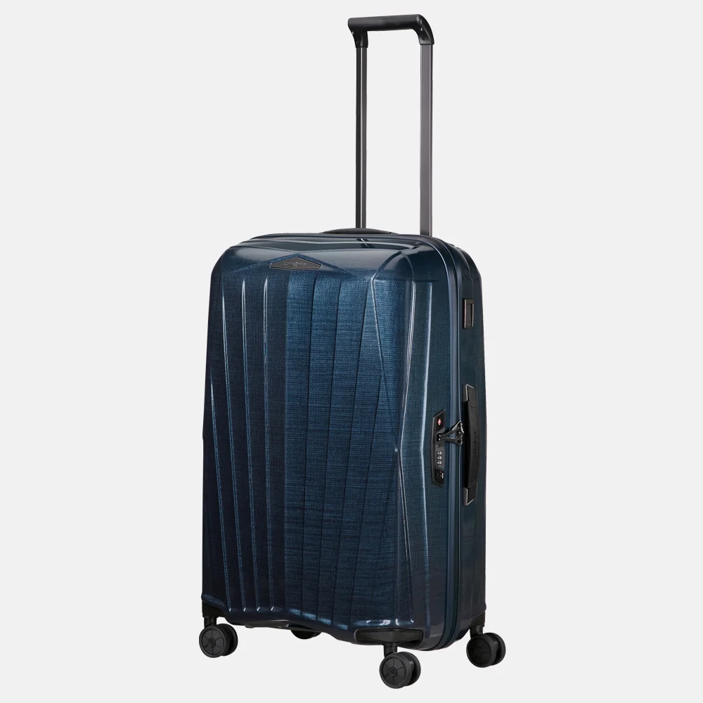 Samsonite Major-Lite koffer 69 cm Midnight Blue bij Duifhuizen