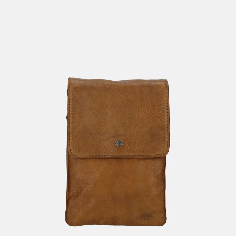 Bear Design crossbody tas cognac bij Duifhuizen