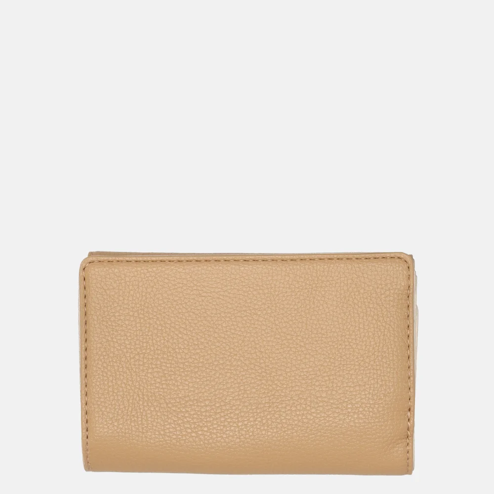 Liu Jo Caliwen overslagportemonnee trifold M cammello bij Duifhuizen