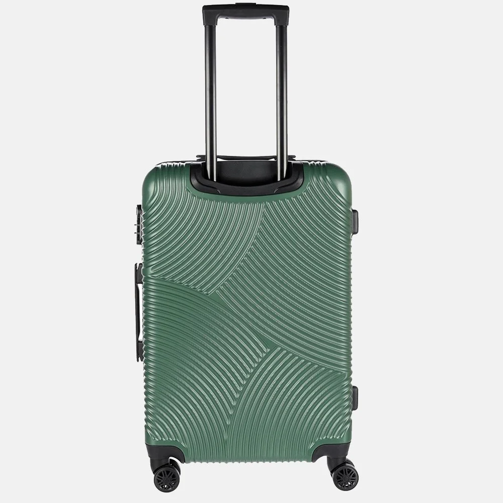 Enrico Benetti Spinner Louisville koffer 65 cm olijf bij Duifhuizen