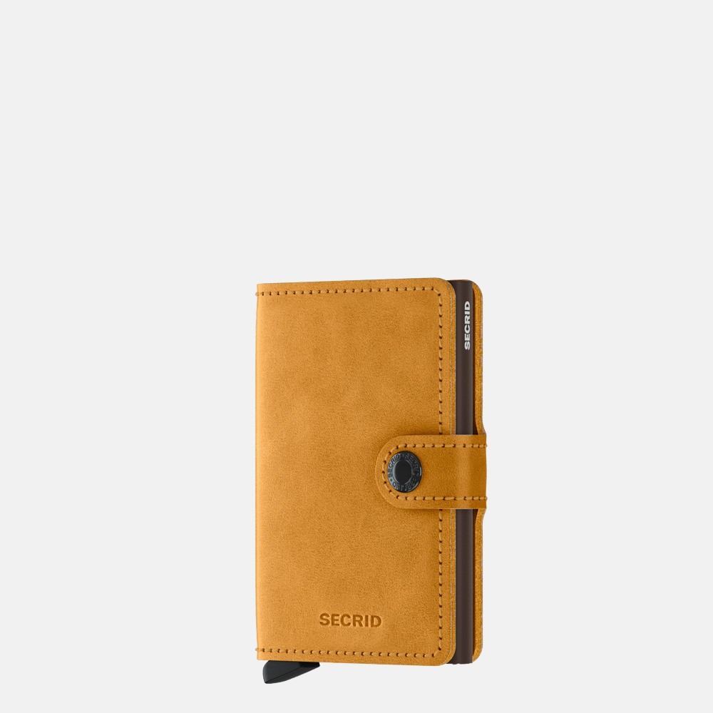 Secrid Miniwallet pasjeshouder vintage ochre