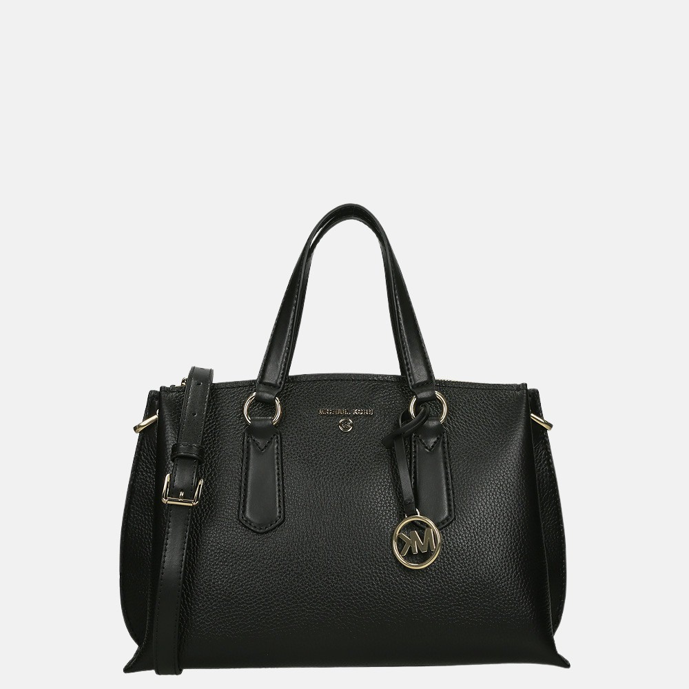 Michael Kors Emma Satchel handtas M black