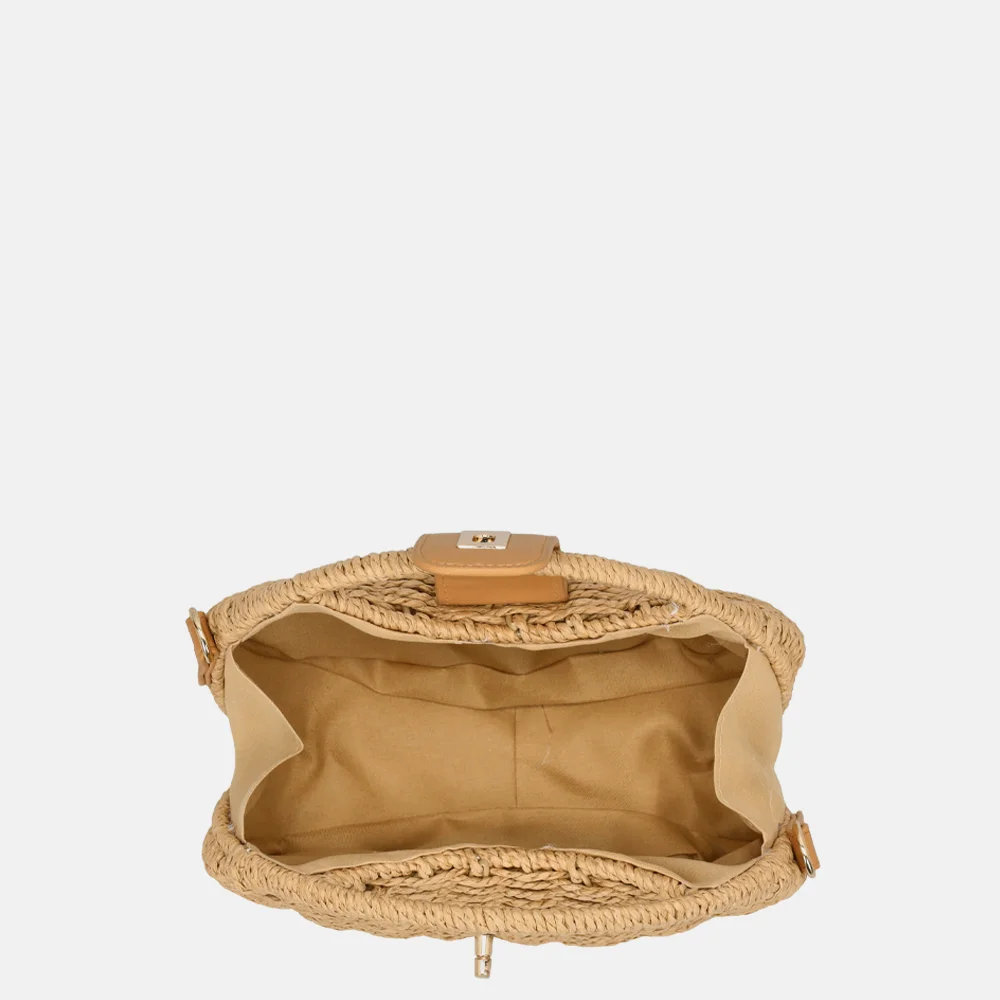 Firenze handtas riet khaki bij Duifhuizen