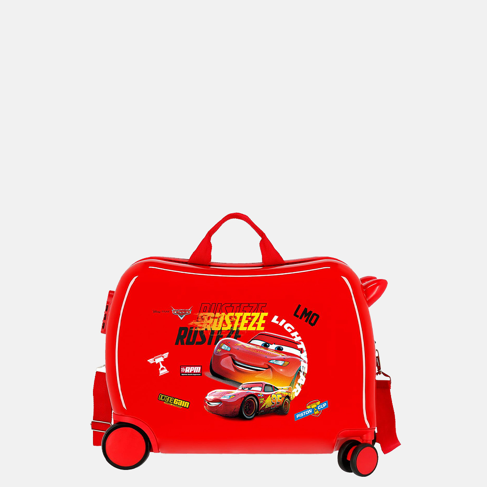 Disney Cars kinderkoffer 50 cm rood