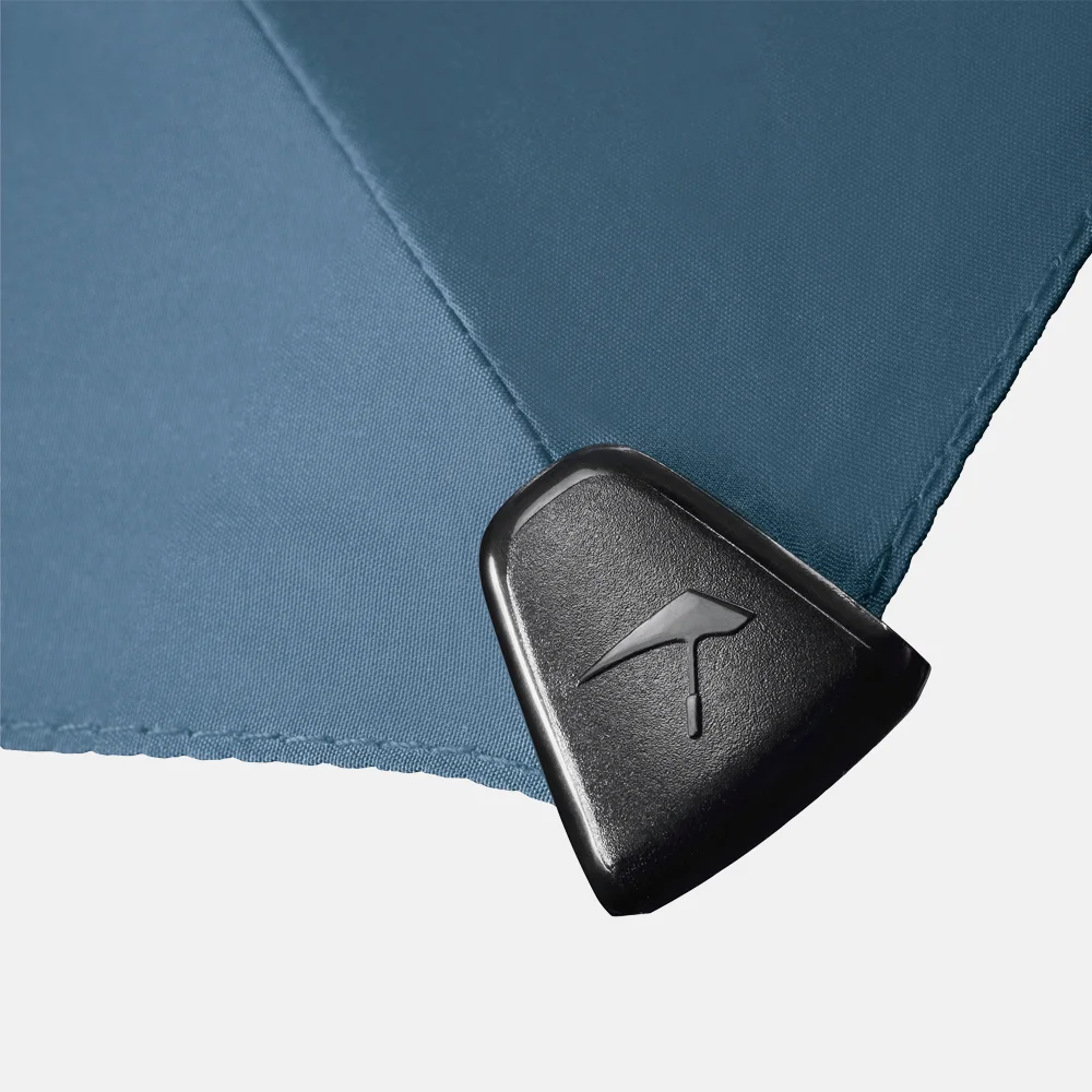 Senz automatic opvouwbare paraplu elemental blue bij Duifhuizen