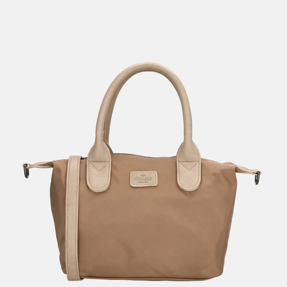 Charm London Buckingham Mono handtas lichttaupe