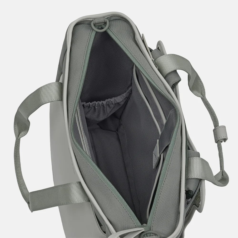 Kapten & Son Lindby Pro laptoprugzak muted sage bij Duifhuizen