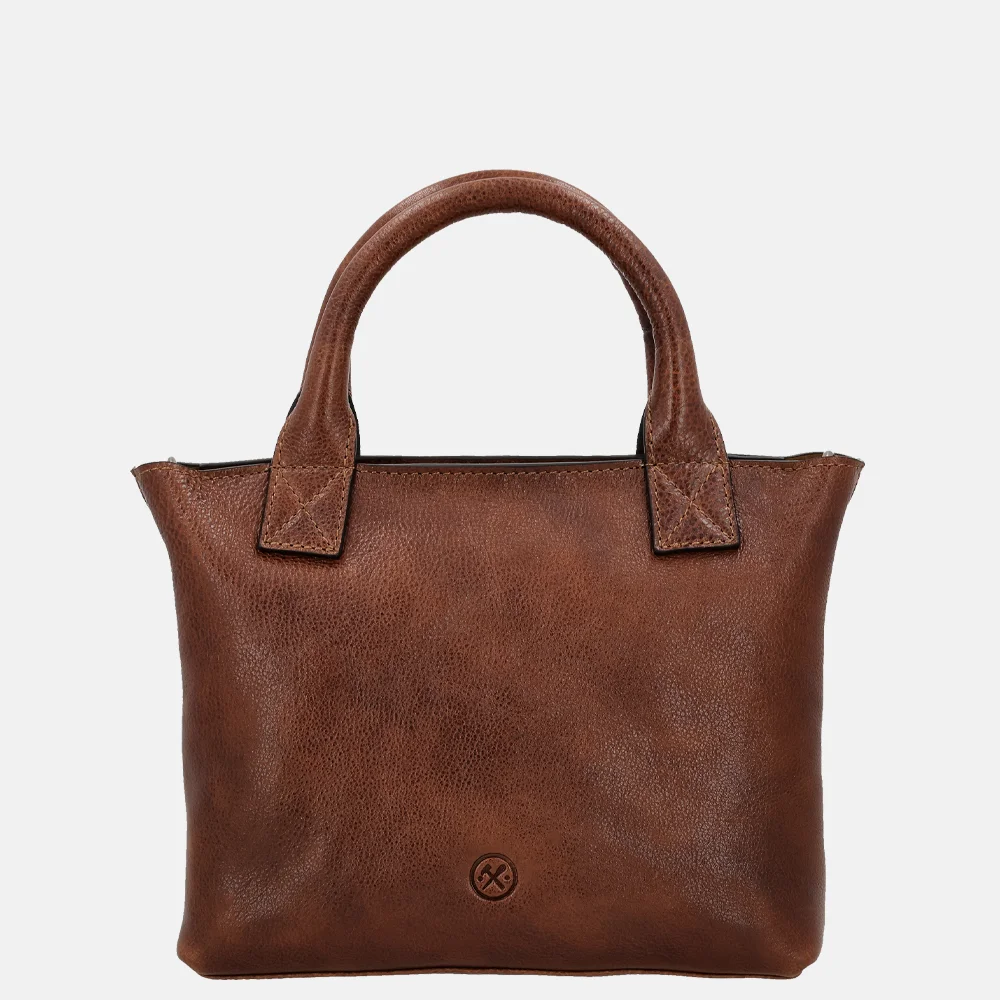 Hide & Stitches Discover handtas S brown bij Duifhuizen