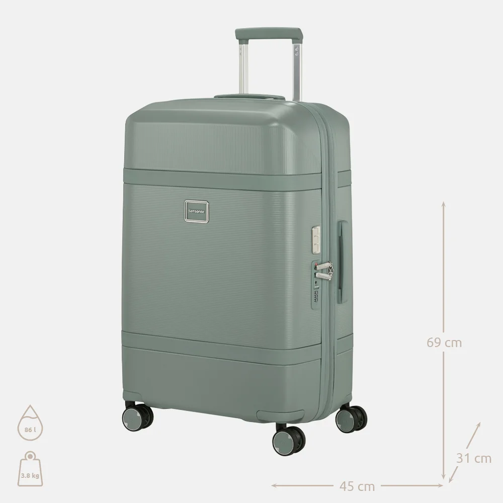 Samsonite Image spinner reiskoffer expandable 69 cm thyme bij Duifhuizen