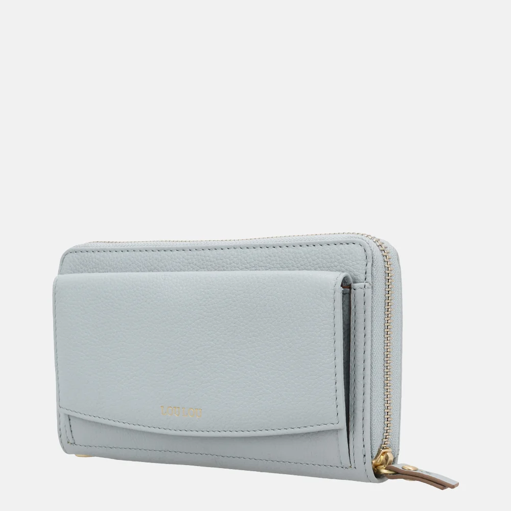 Loulou Essentiels SLB portemonnee blue aura bij Duifhuizen