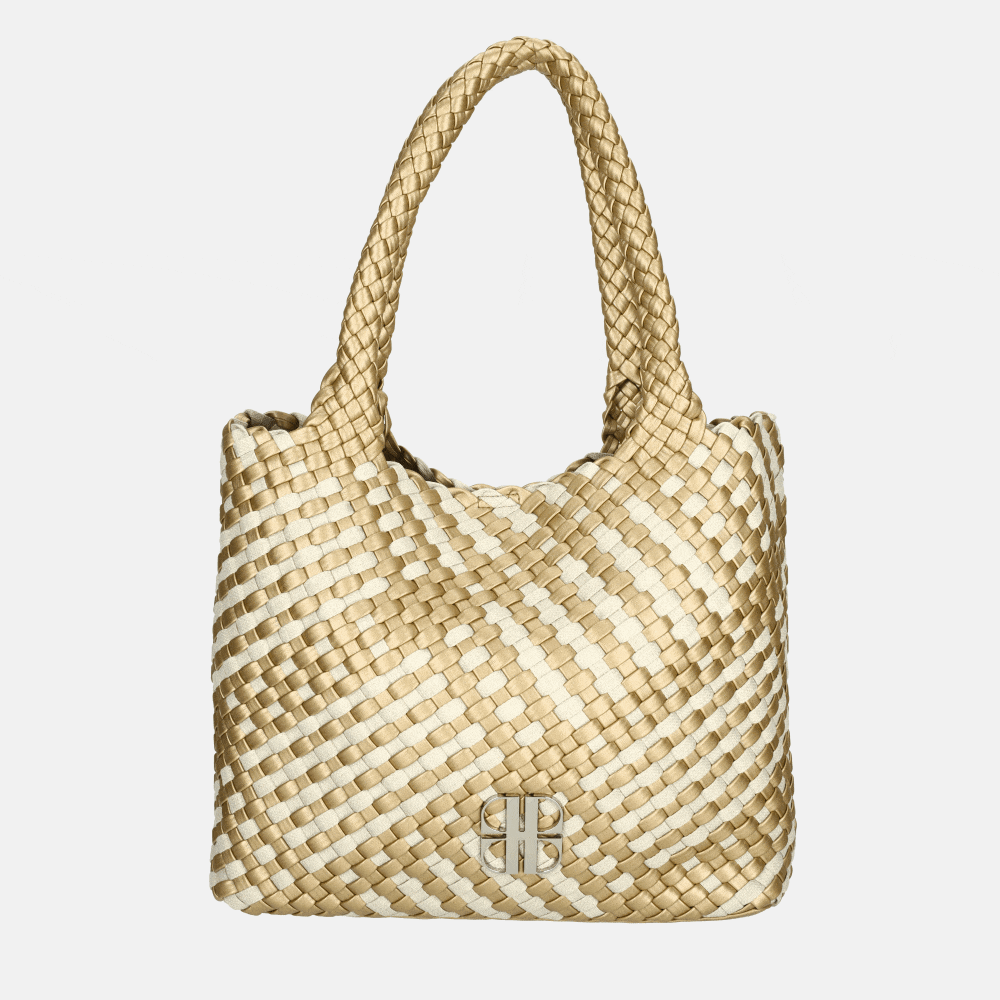 Laurent David shopper gold bij Duifhuizen