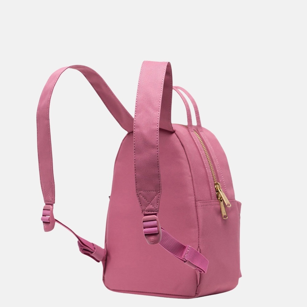 Herschel Nova mini rugzak heather rose bij Duifhuizen