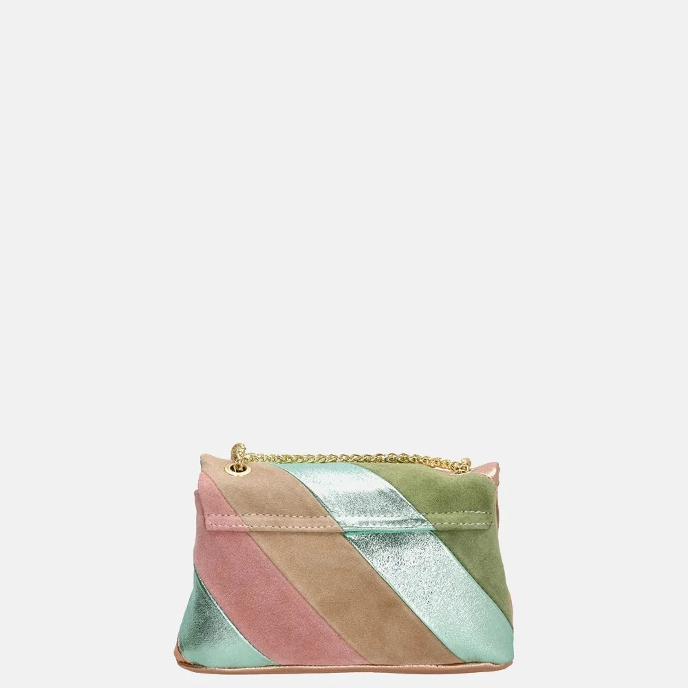 Charm London Elise crossbody tas multi pastel bij Duifhuizen