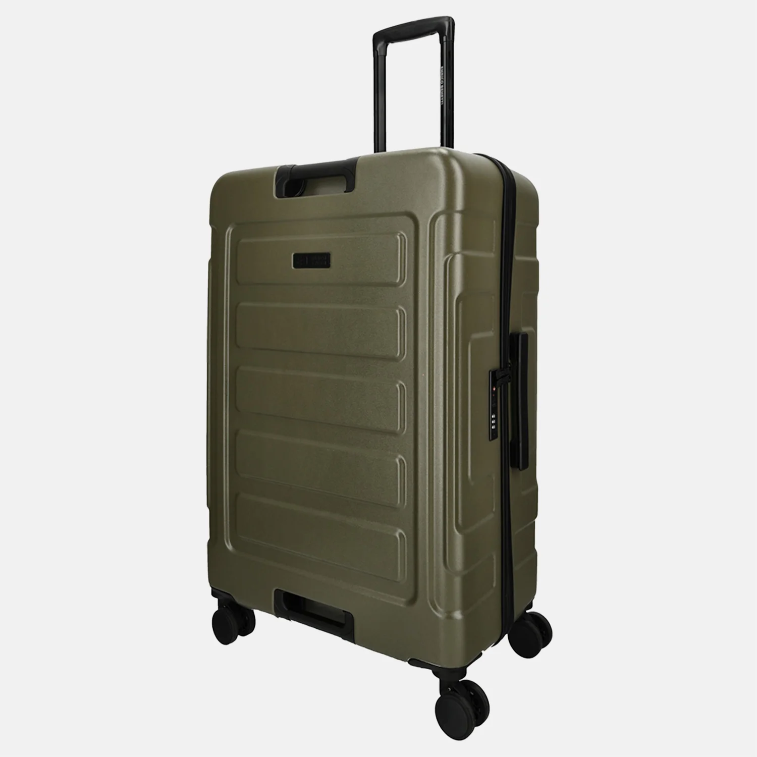 Enrico Benetti Aspen 3-delig kofferset 76 cm olive bij Duifhuizen