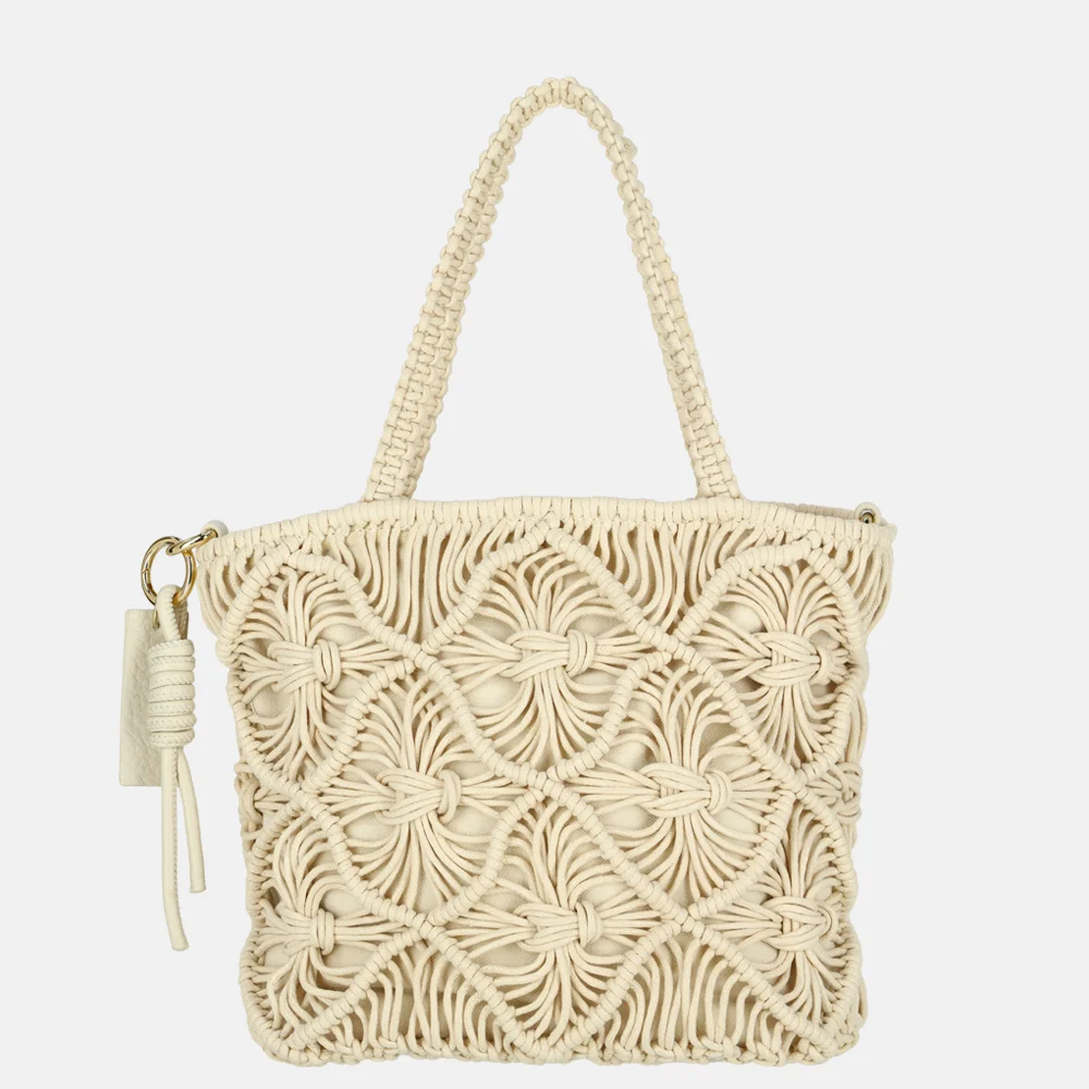 Laurent David Babette handtas S gehaakt white bij Duifhuizen