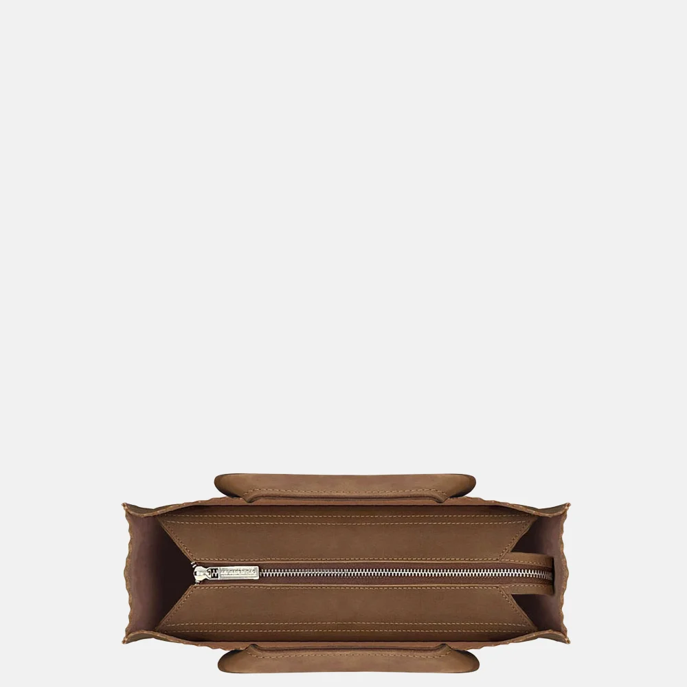 My paper bag shopper hazel brown bij Duifhuizen