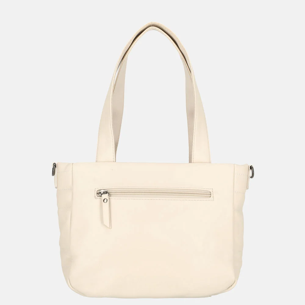 Enrico Benetti Romy handtas puffy off white bij Duifhuizen