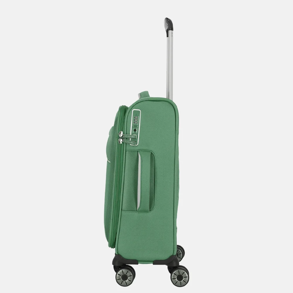 Travelite Miigo handbagage koffer 55 cm green bij Duifhuizen
