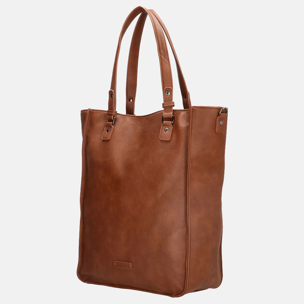 Enrico Benetti Lily shopper 17 inch cognac bij Duifhuizen