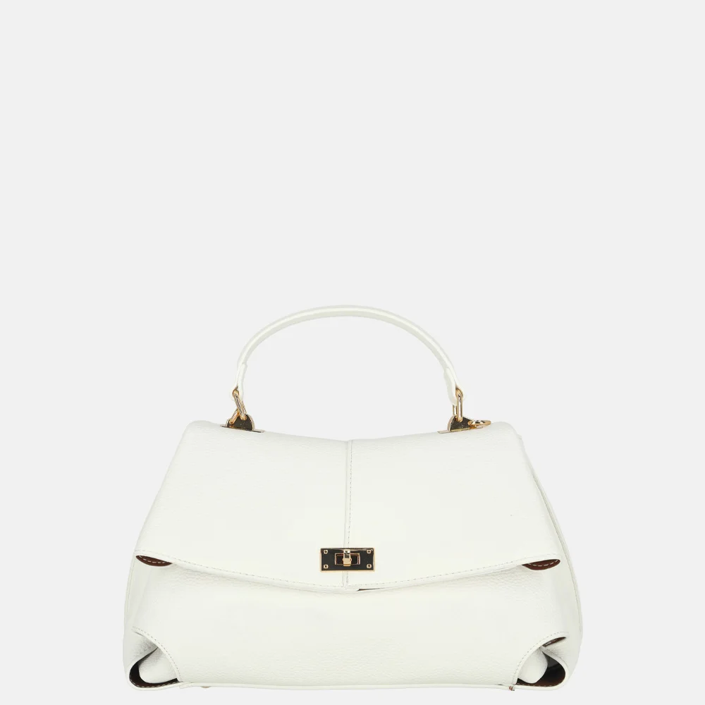 Firenze handtas draaislot white bij Duifhuizen