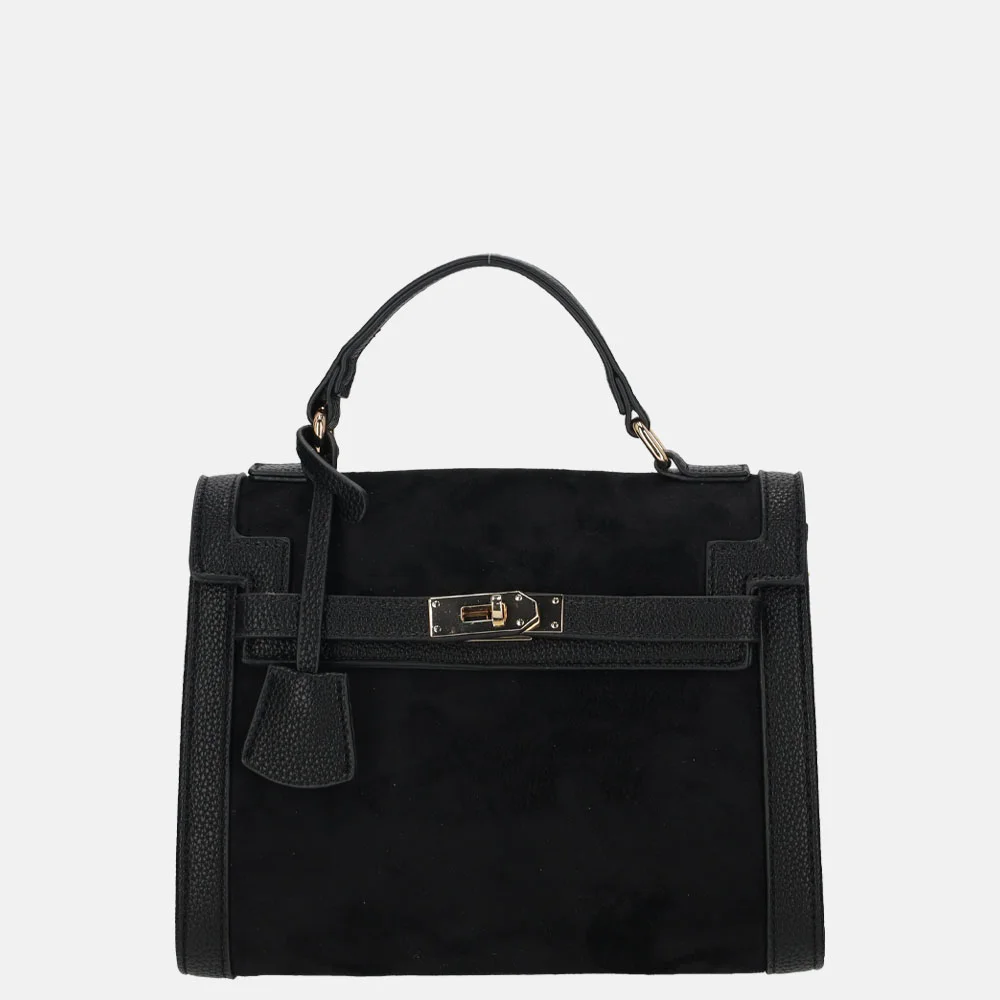 Firenze handtas suedine black bij Duifhuizen