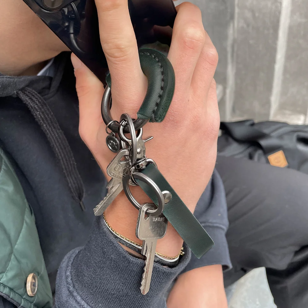 OX Originals sleutelhanger sage green/gun metal bij Duifhuizen