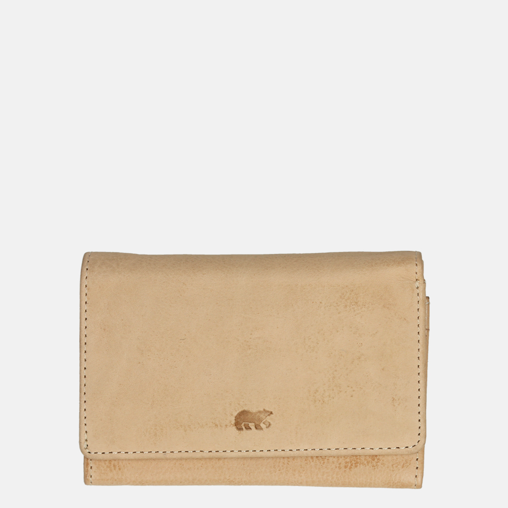 Bear Design Flappie portemonnee baltic beige