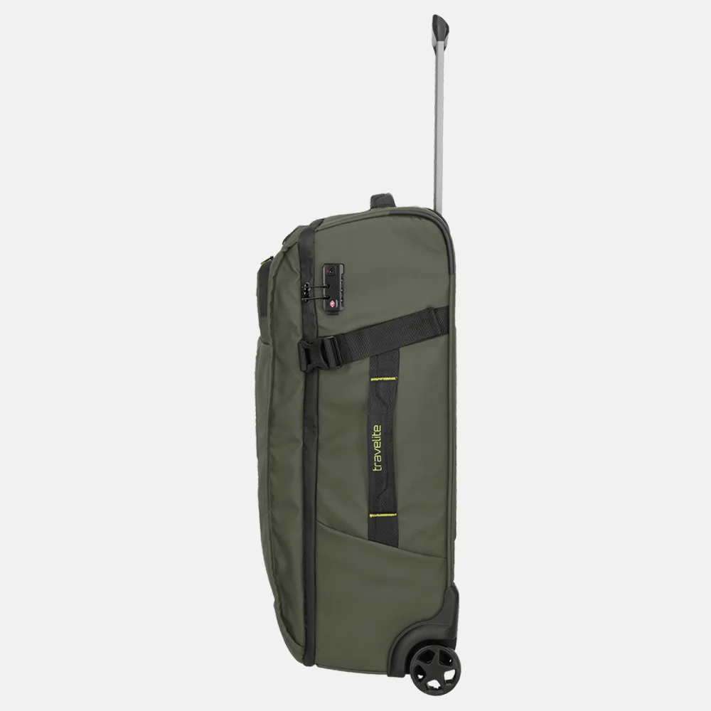 Travelite Briize reistas op wielen 67 cm khaki bij Duifhuizen