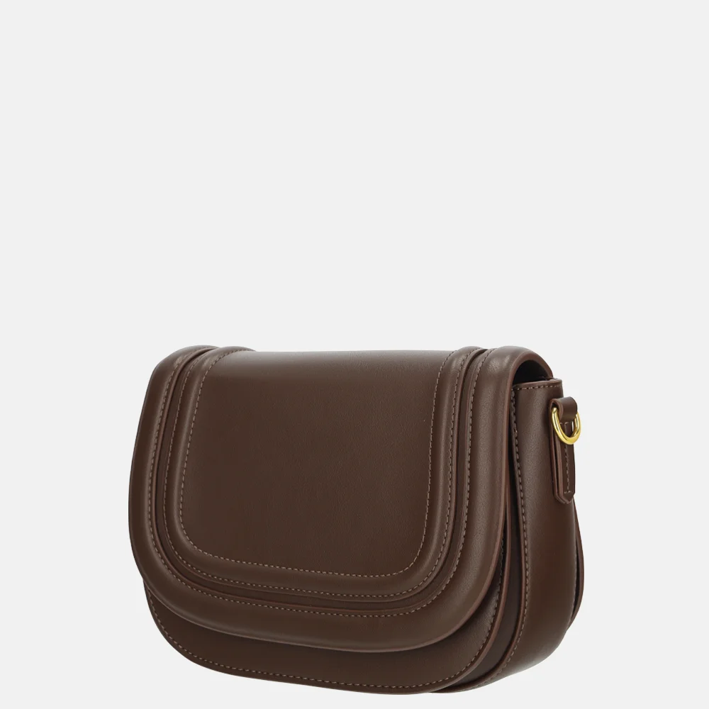 Firenze crossbody tas coffee bij Duifhuizen