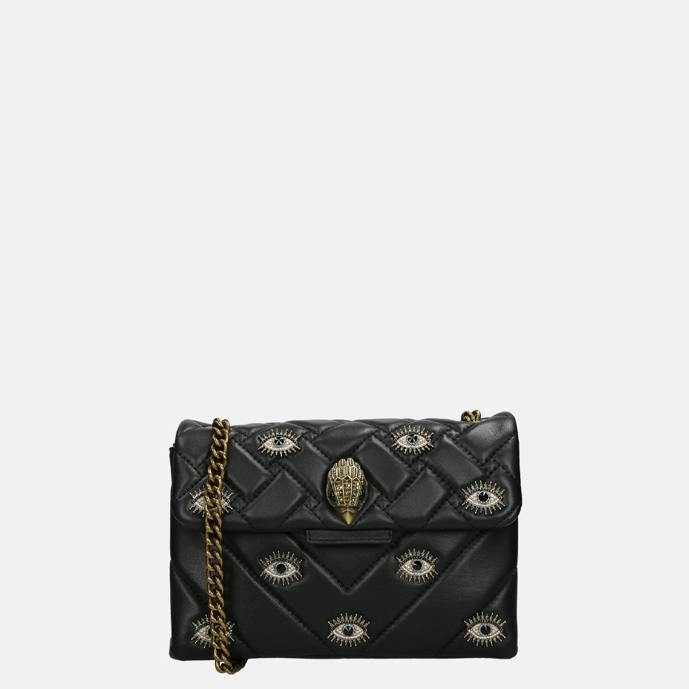 Kurt Geiger Kensington Bag Eye schoudertas medium black bij Duifhuizen