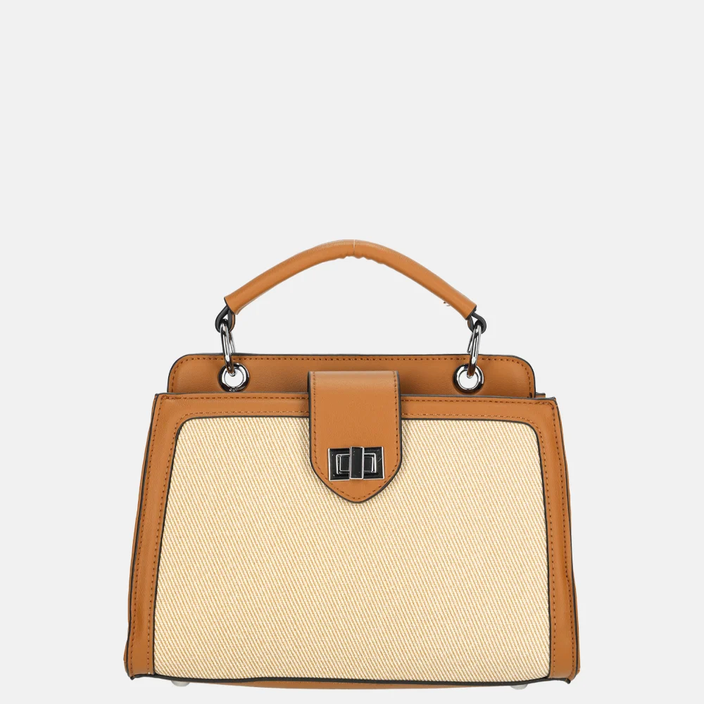 Firenze handtas taupe brown bij Duifhuizen