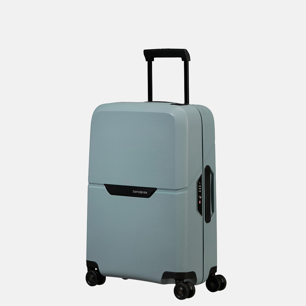 Samsonite Magnum ECO handbagage koffer 55 cm ice blue bij Duifhuizen