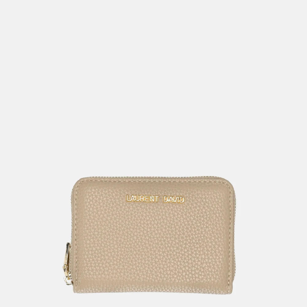 Laurent David portemonnee XS taupe