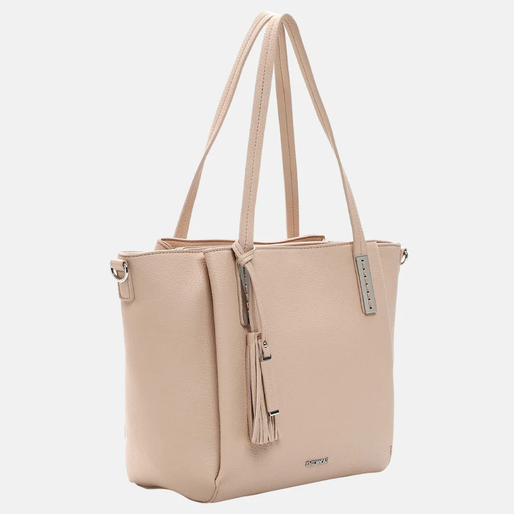 Emily & Noah Brook shopper pink salt bij Duifhuizen